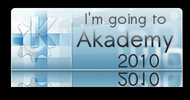 I’m going to Akademy 2010